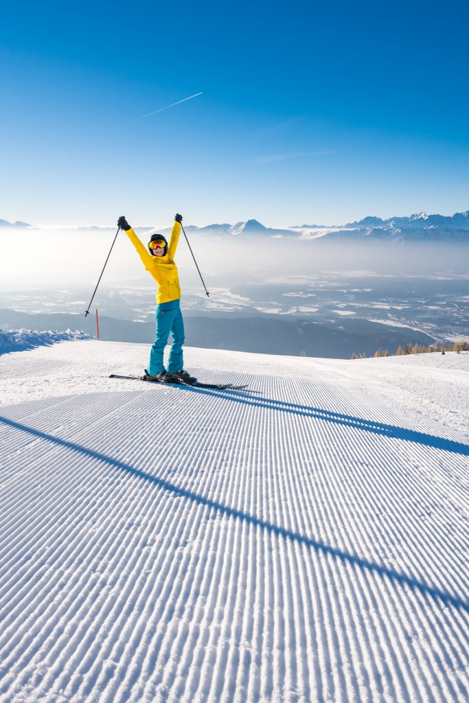 Skifahrer Gerlitzen